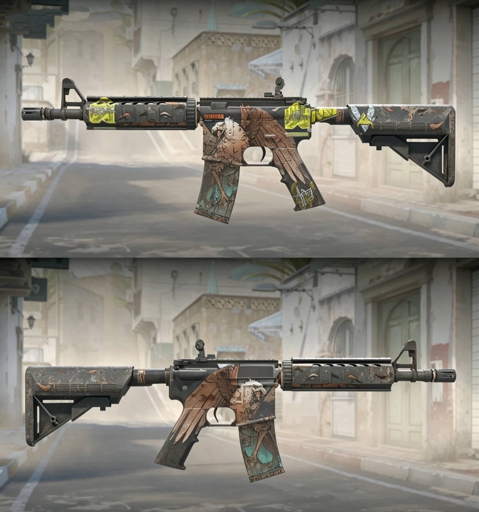 M4A4 | 狮鹫 （略有磨损）