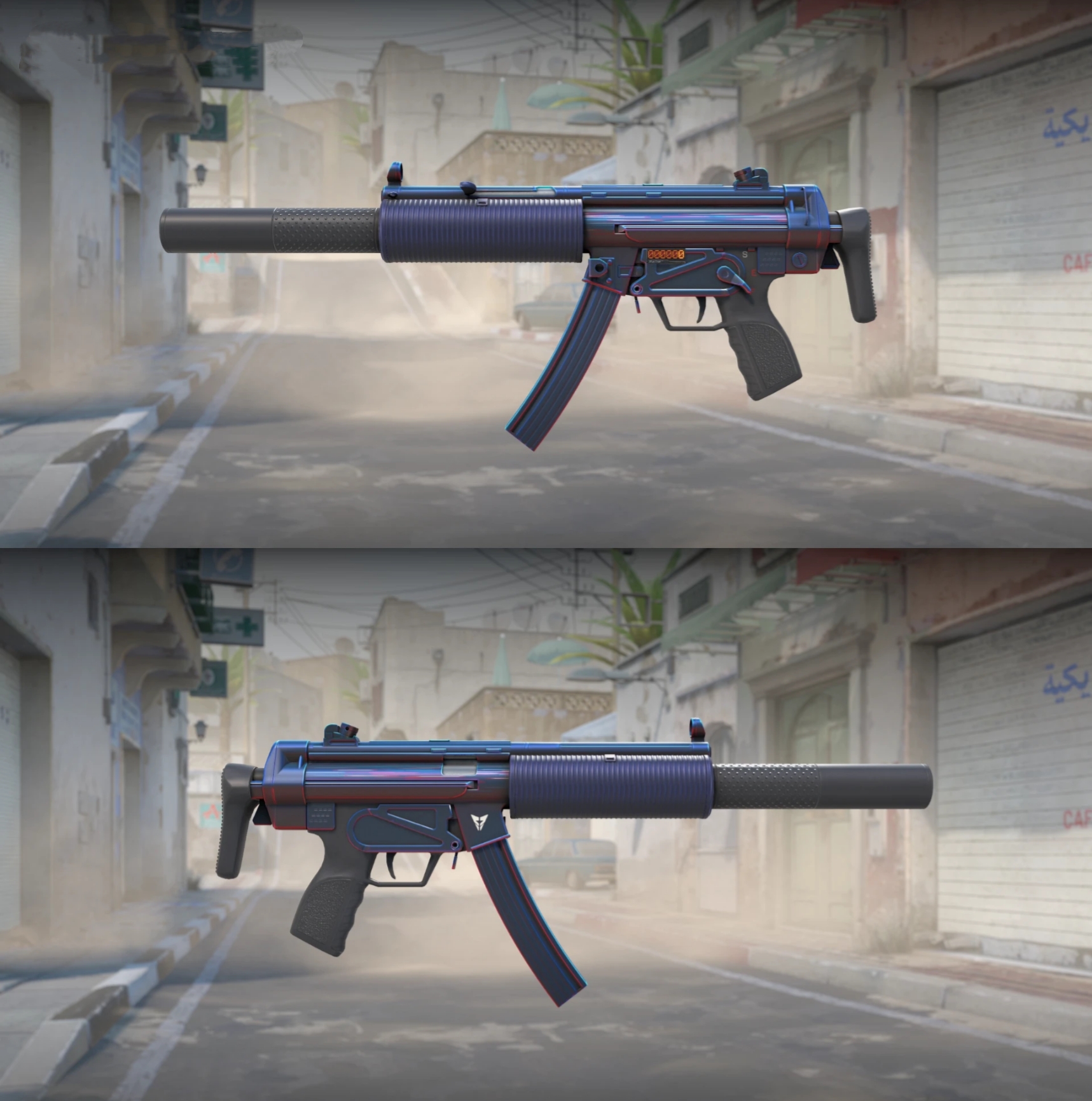 MP5-SD（StatTrak™） | 液化（略有磨损）